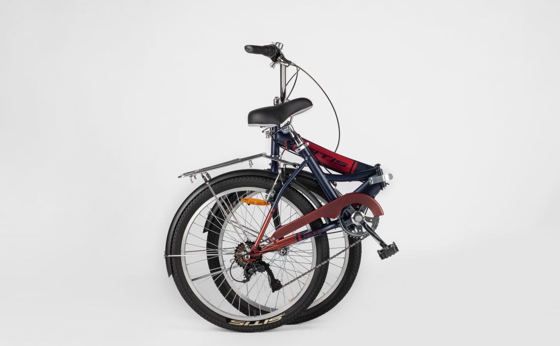 Велосипед SITIS POINT SPT-24-7SP 24" (2025) Blue-Burgundy