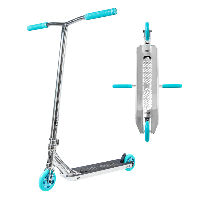 Самокат CORE SL3 Chrome-Teal