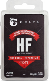Парафин GELTA -1/+1 Фтор HF Зернистый снег 65г